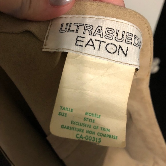 Ultra Suede Eaton of Canada Vintage Skirt Set - Picture 5 of 6